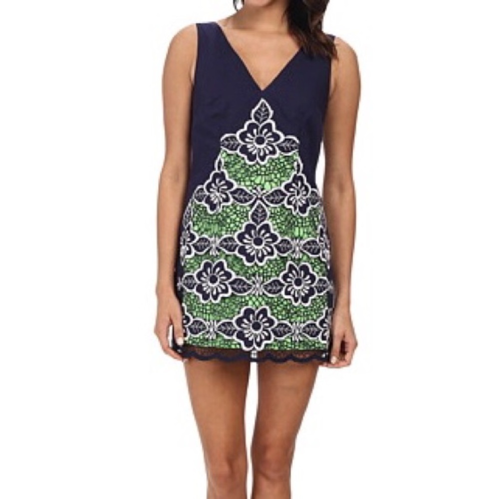 Lilly Pulitzer Sylvie Shift Dress, Jungle Flowers